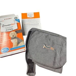 ThunderShirt Dog Anxiety Vest Large Heather Gray Calming Wrap for Storms Noise